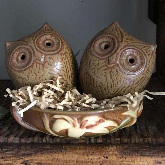 Unknown Other - HALLOWEEN MCM BOHO TAPER CANDLE HOLDER OWLS